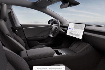 Tesla Model 3 Grey interior